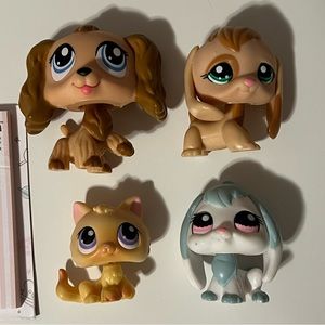littlest pet shop lot of 4